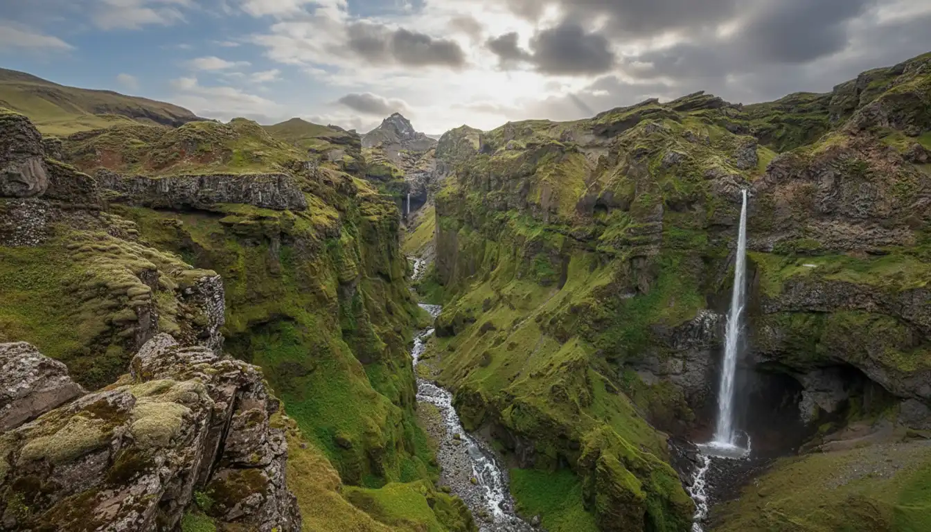 Mulagljufur Canyon Hike is a must-visit for nature lovers in Iceland ➡️ Discover trail options, how to get there ✨ camping spots ⚡ and essential travel advice.