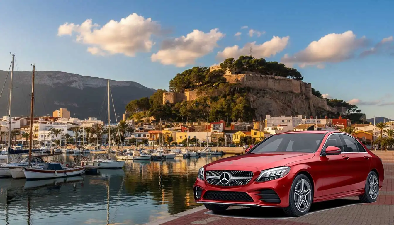 Rent a Mercedes in Denia ✨ No-deposit options ➡️ The best prices. In-city drop-off and unlimited mileage ⚡ Flexible options with no credit card required.
