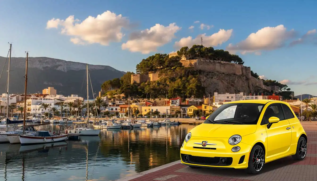 Rent a Fiat in Denia ✨ No-deposit options ➡️ Low prices. In-city drop-off and unlimited mileage ⚡ Flexible options with no credit card required.