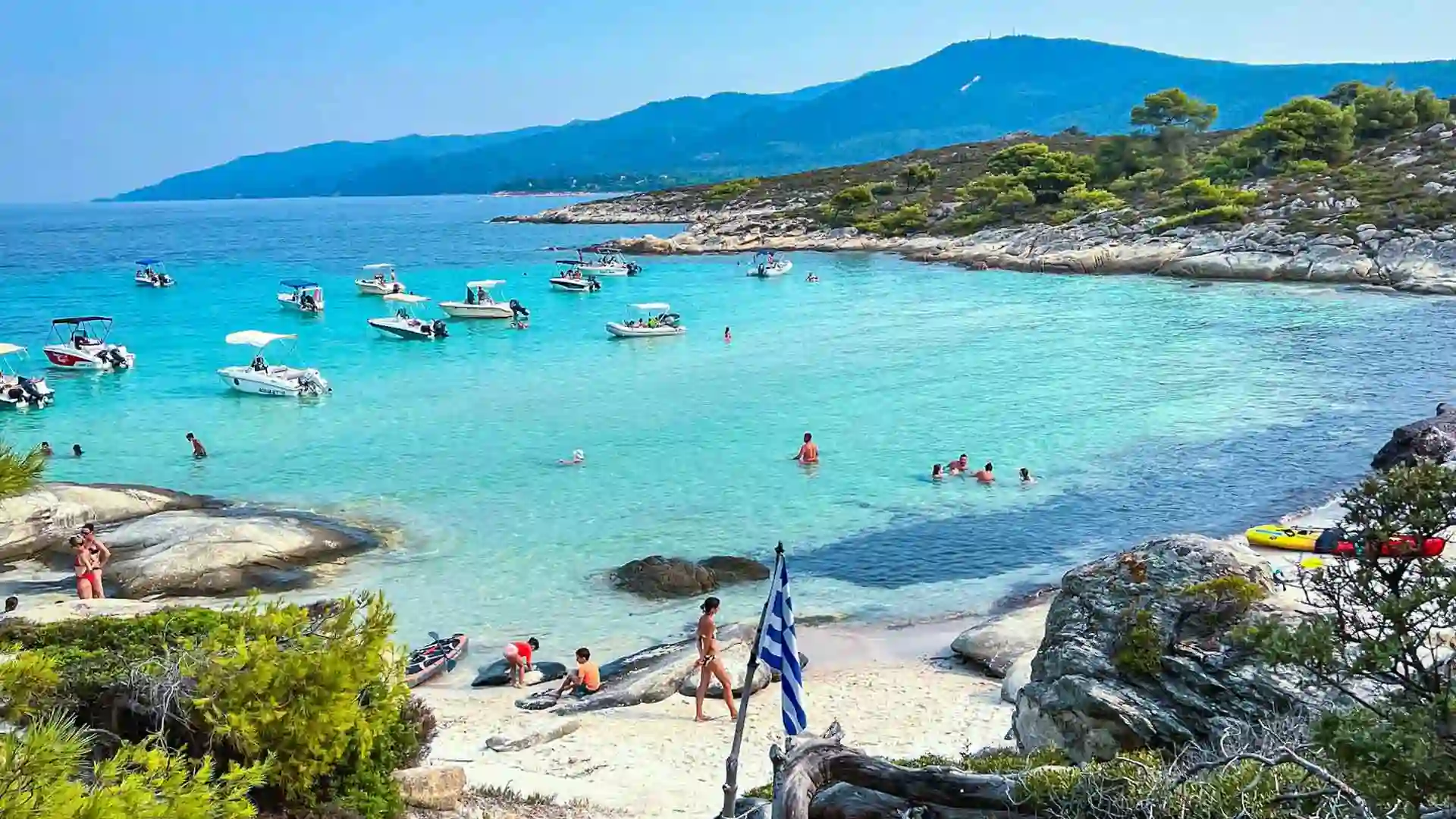 Beach on Sithonia, Greece